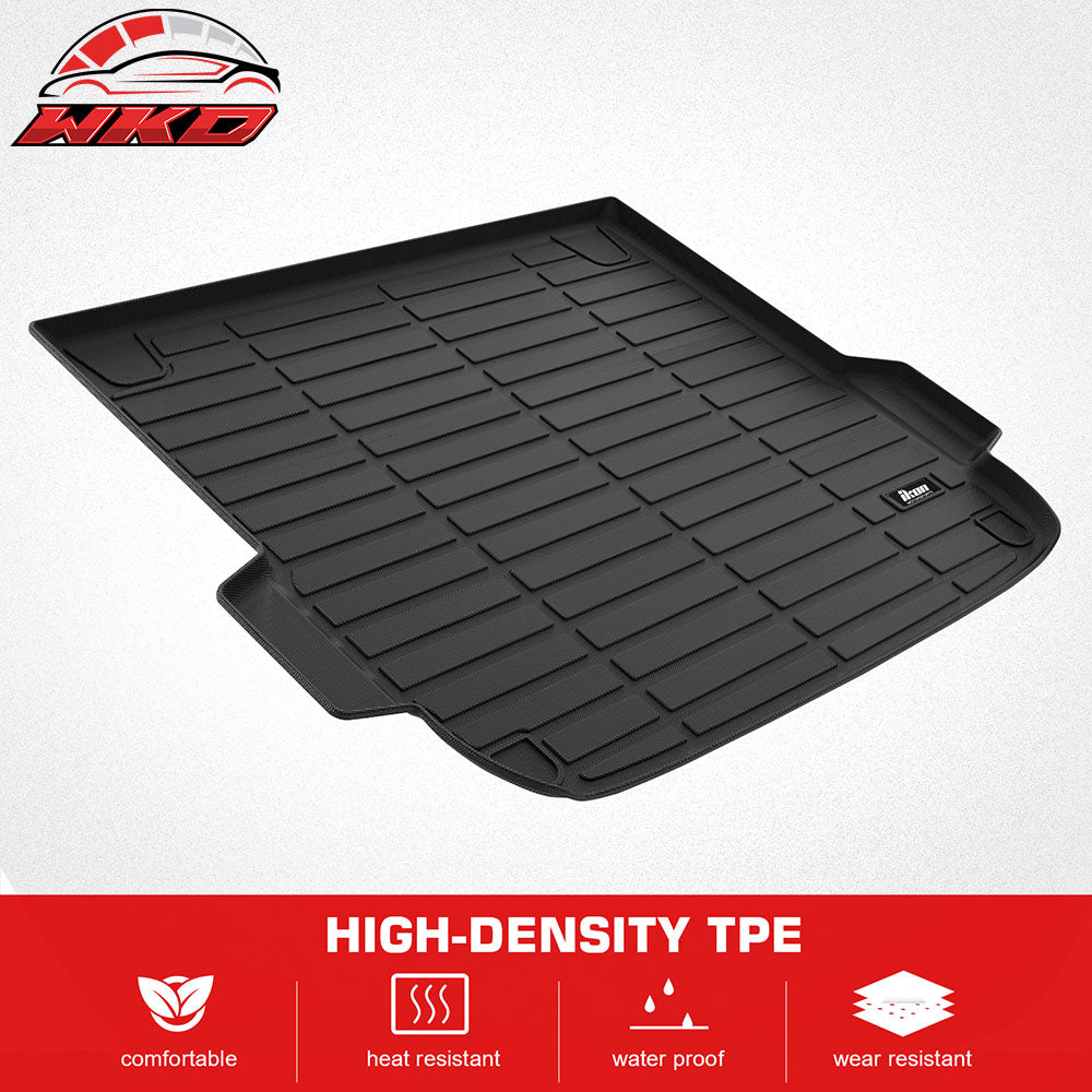 Fits 19-25 BMW G02 X4 TPE Car All Weather Waterproof Rear Cargo Trunk Tray Mats