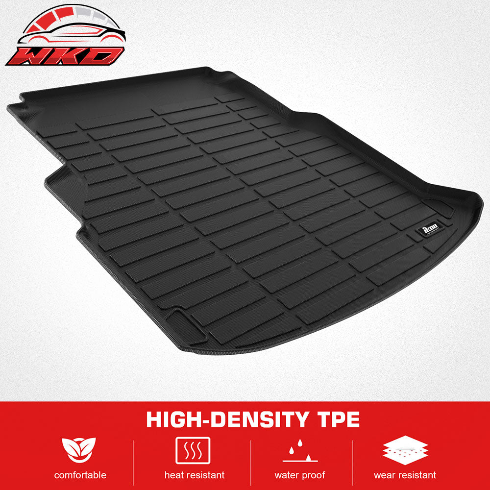 Fits 2024-2025 Benz W214 E-Class Sedan TPE Waterproof Rear Cargo Trunk Tray Mats