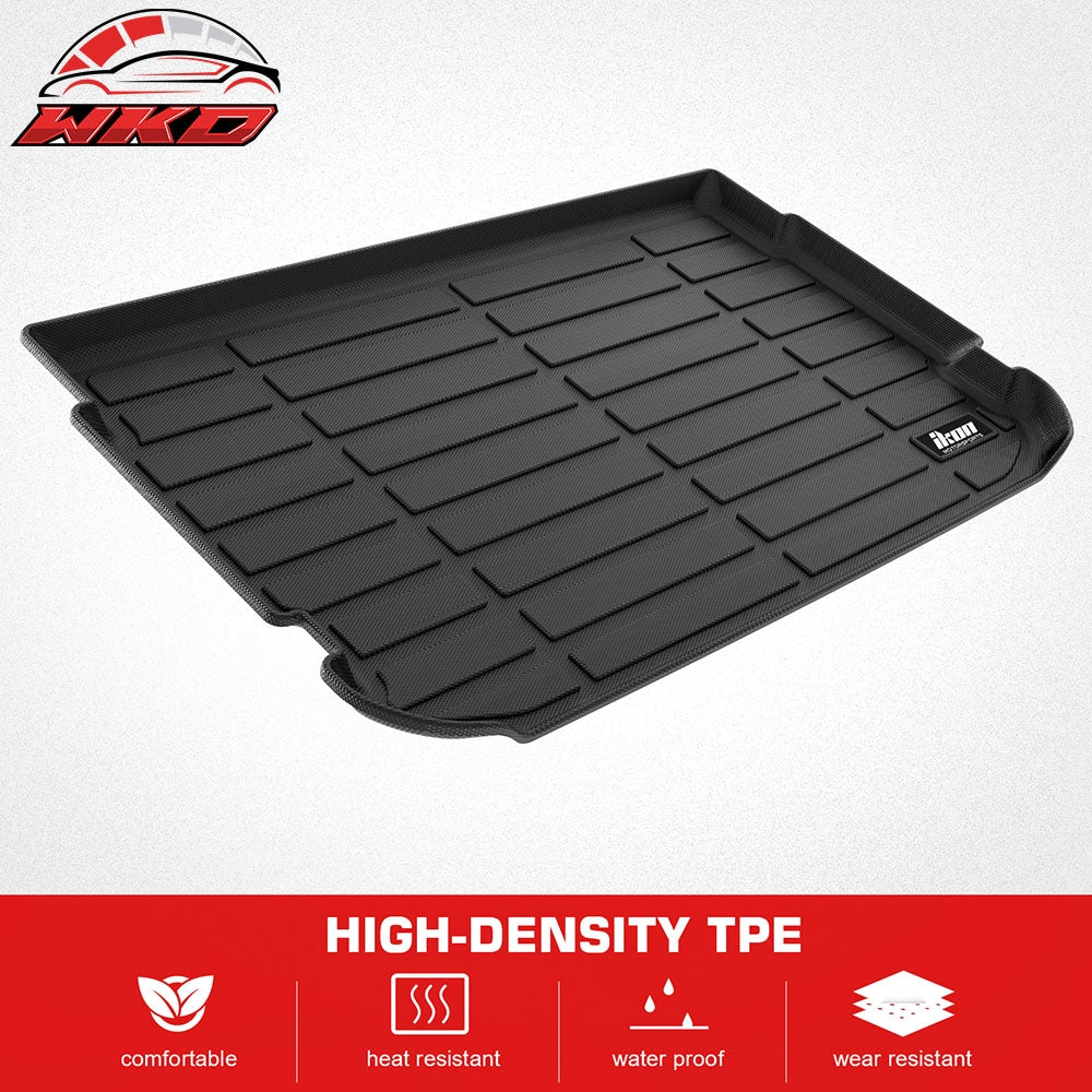 Fits 15-24 MINI Cooper F55 Hardtop 4-Door TPE Rear Cargo Liner Trunk Tray Mats