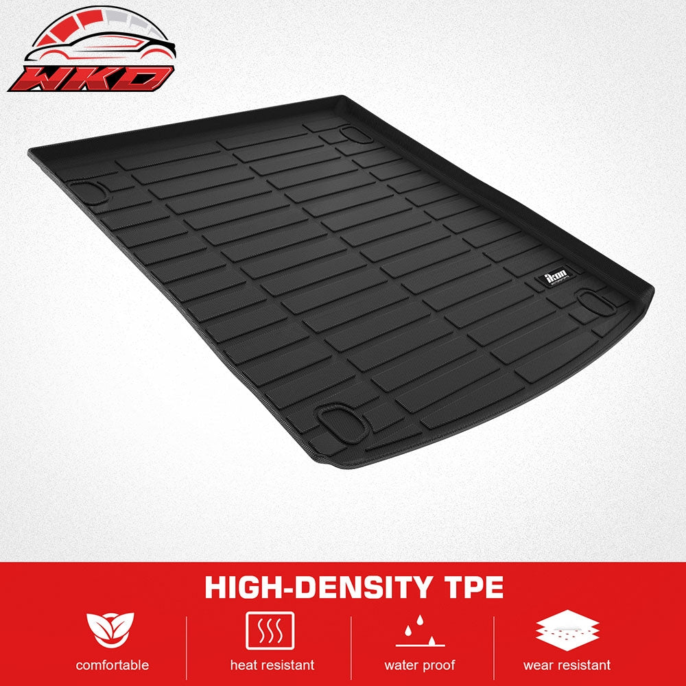 Fits 23-25 Maserati Grecale TPE All Weather Waterproof Rear Cargo Trunk Tray Mat