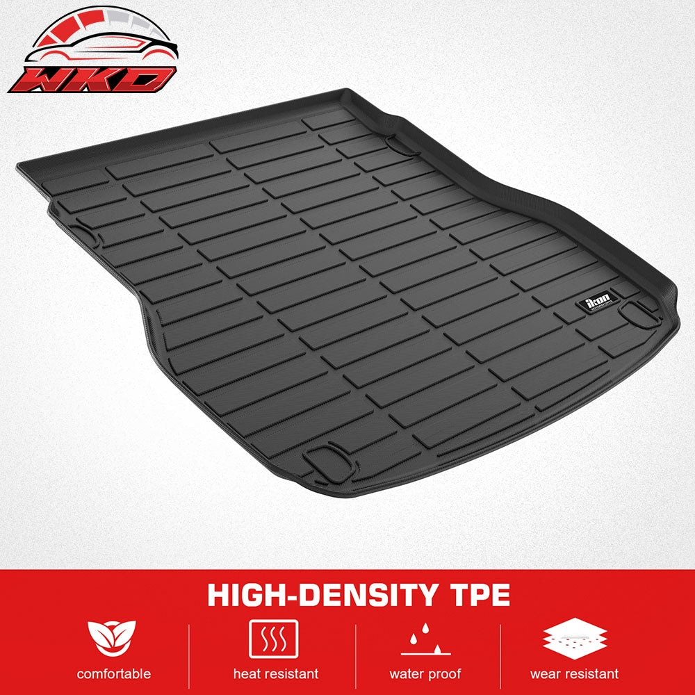 Fits 17-24 Maserati Levante TPE All Weather Waterproof Rear Cargo Trunk Tray Mat