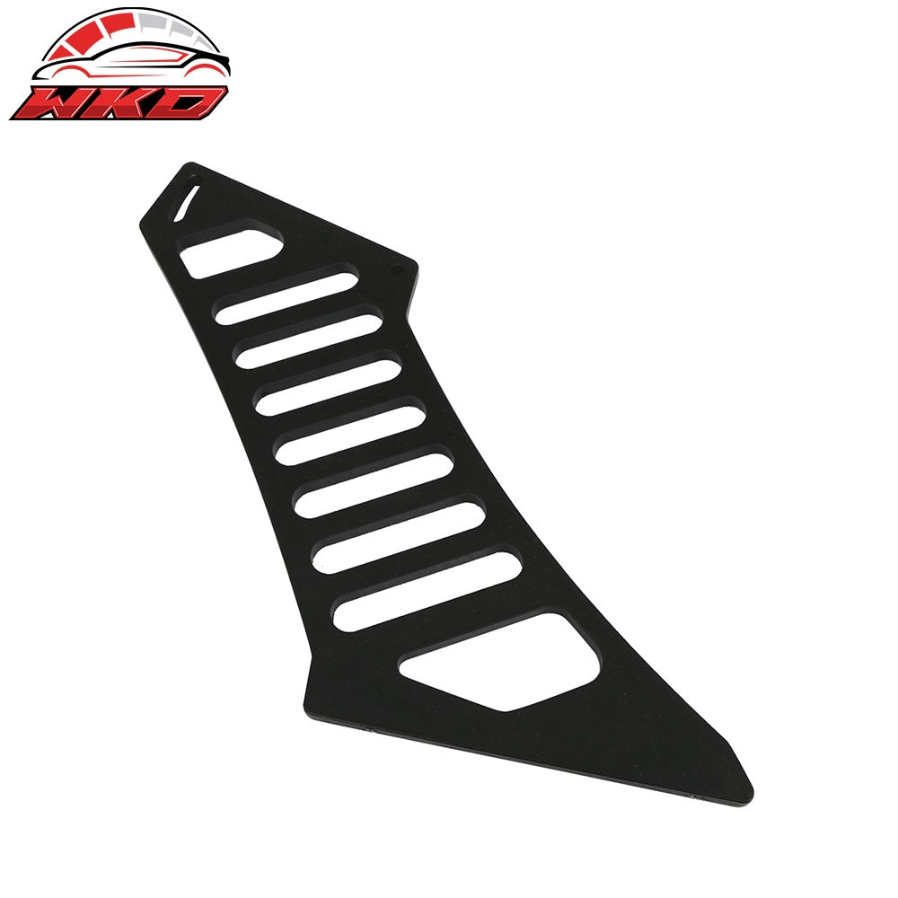Universal 56" Inch GT Style 3D Carbon Fiber Trunk Spoiler V1 Side Plates V3 Legs
