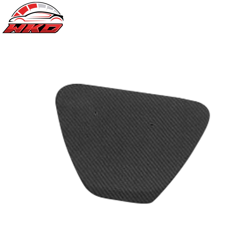 Universal 56" Inch GT Style 3D Carbon Fiber Trunk Spoiler V3 Side Plates + Legs