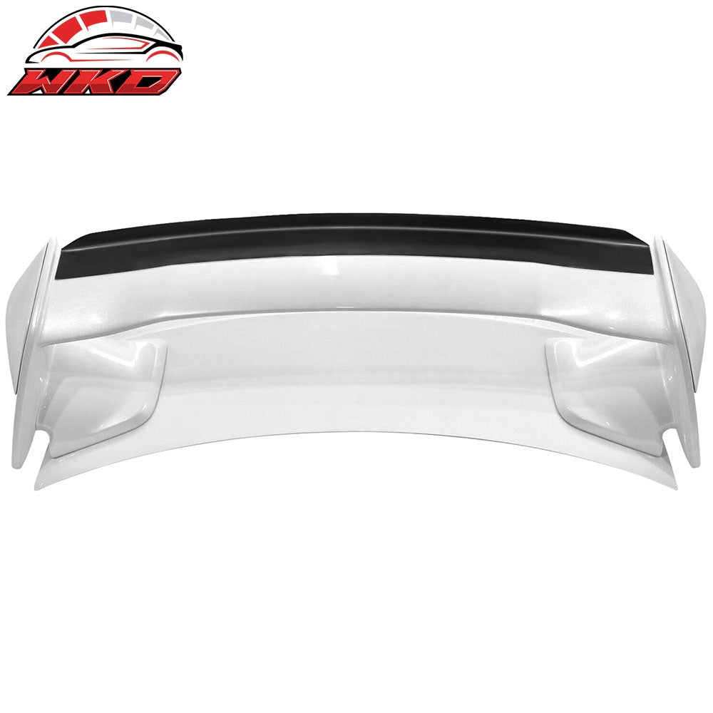 Fits 08-14 Subaru Impreza & WRX Rear Gurney Flap Trunk Spoiler Wing Matte Black
