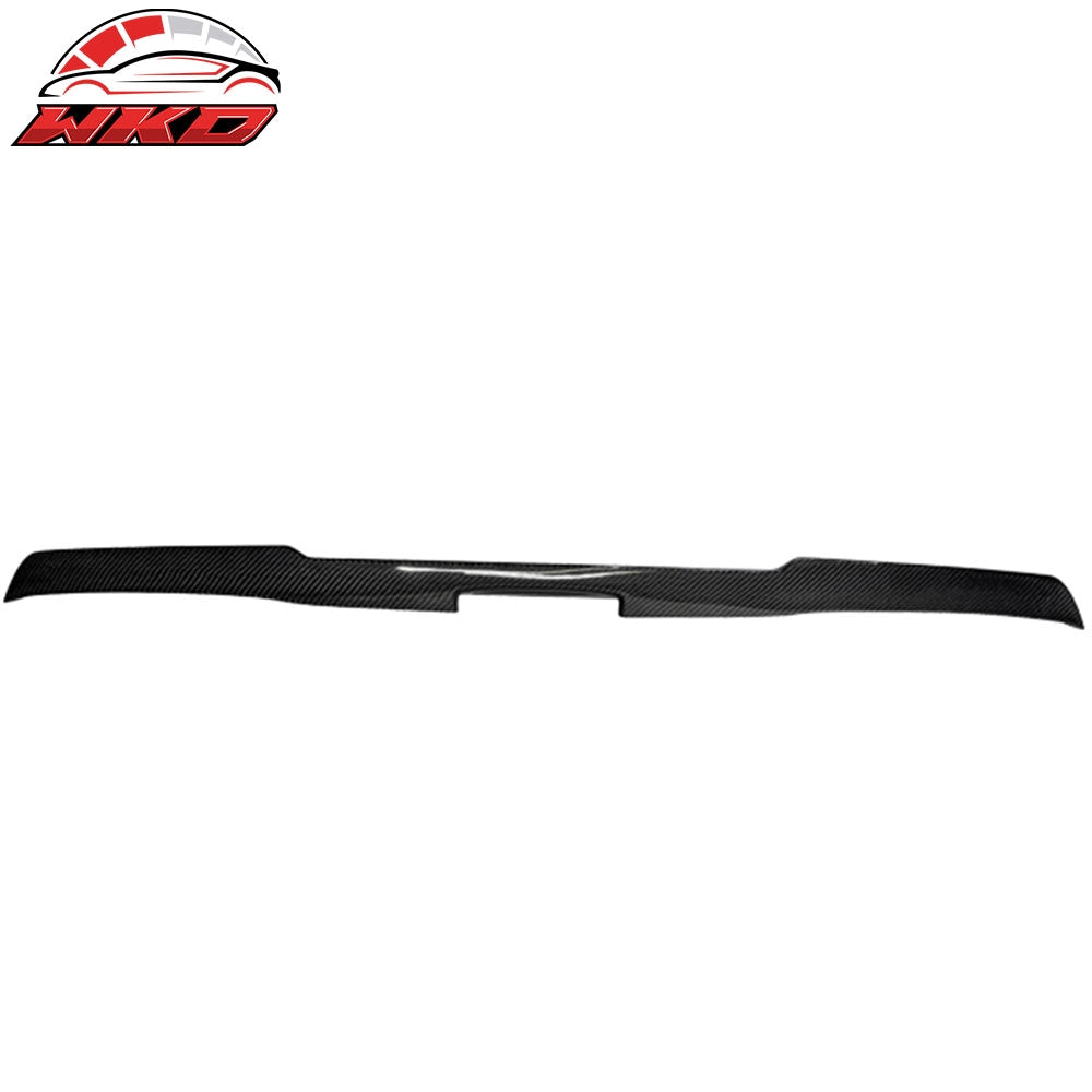 Fits 05-13 Chevy Corvette C6 H Style Rear Trunk Spoiler Wing Lip Carbon Fiber CF
