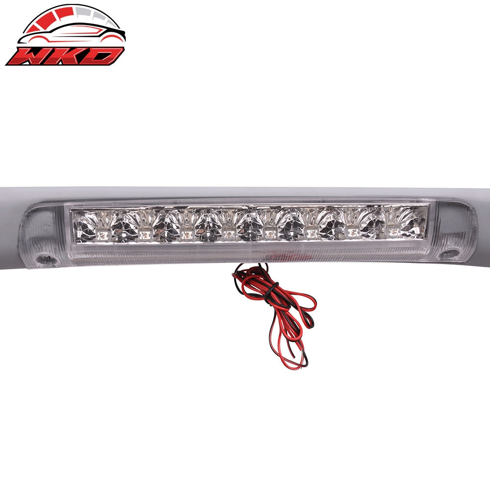Fits 05-09 Subaru Legacy Sedan 4Dr Trunk Spoiler Wing & LED Brake Light (FRP)