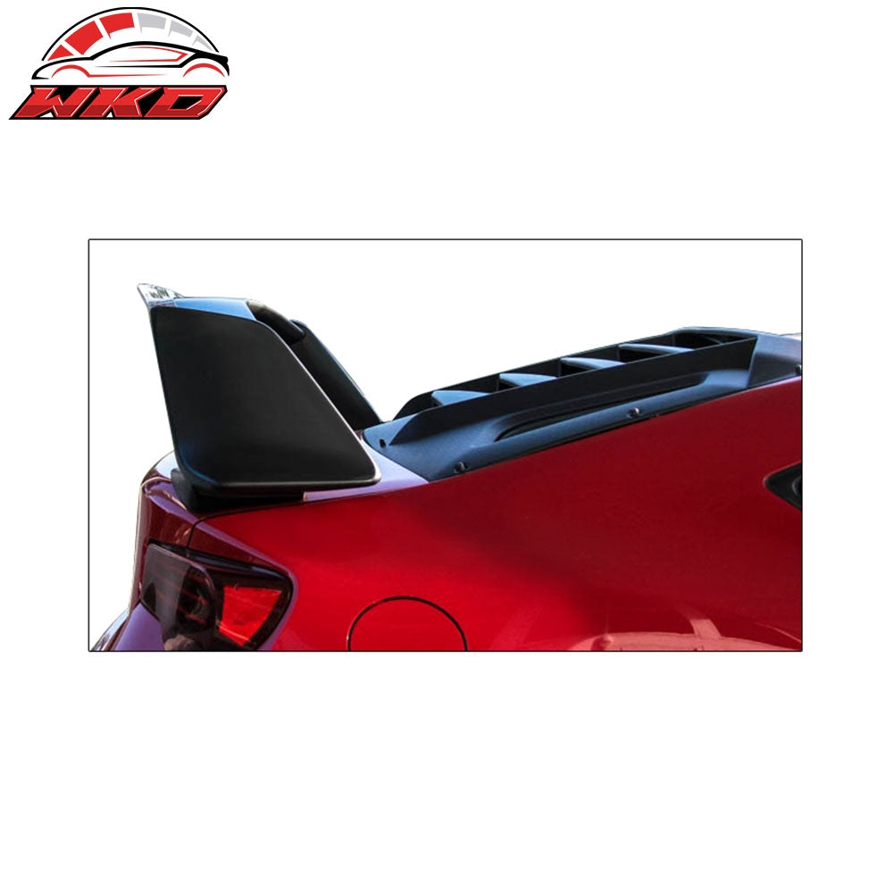 Fits 13-20 Scion FRS/BRZ/Toyota 86 NRS Trunk Spoiler Matte Black Top Gurney Flap