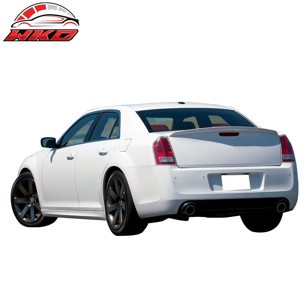 For 11-23 Chrysler 300 OE Style ABS #PRH Inferno Red Crystal Pearl Trunk Spoiler