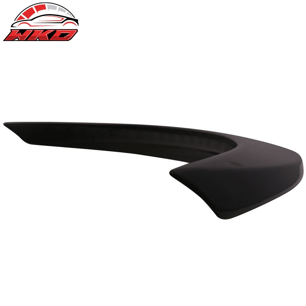 Fits 14-24 Infiniti Q50 OE Style Rear Trunk Spoiler Lip KH3 Black