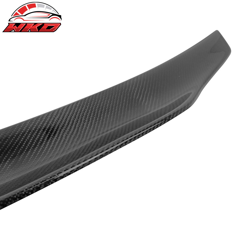 Fits 14-20 Benz W222 S Class PSM Style Carbon Fiber CF Rear Trunk Spoiler Wing