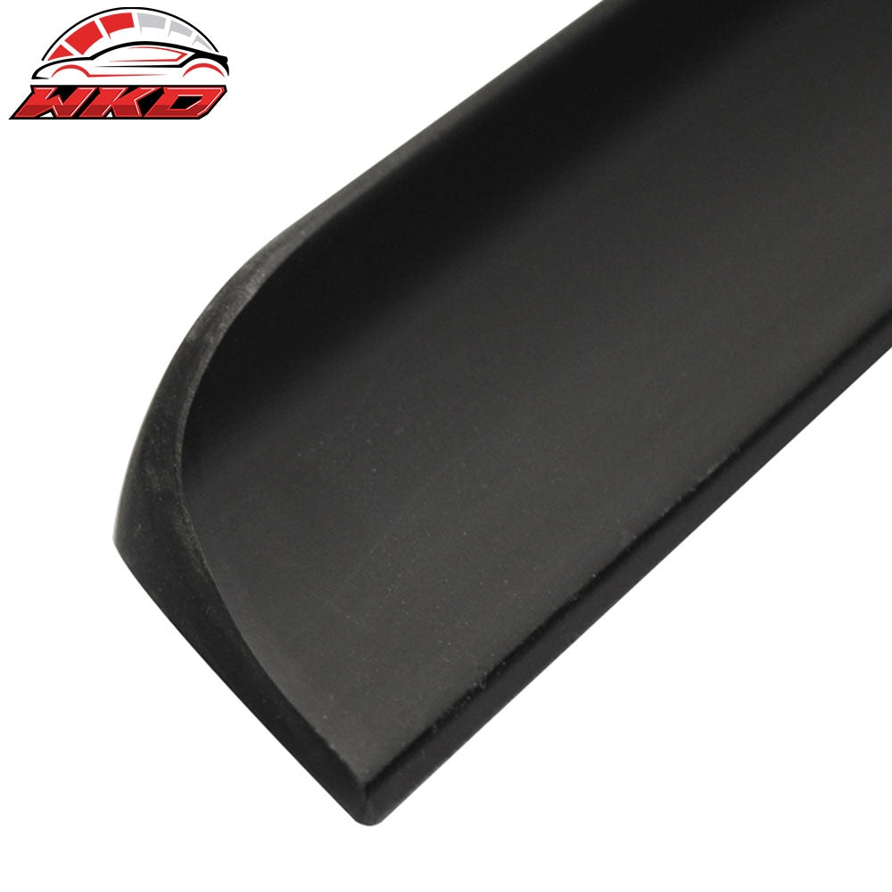Fits 12-15 Audi A6 C7 Unpainted Black Trunk Spoiler - PUF