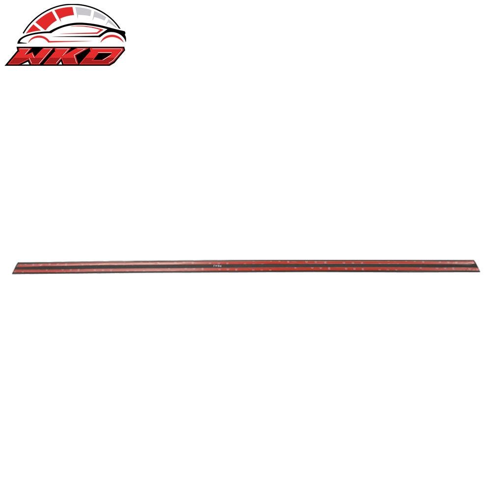 Fits 06-08 Audi RS4 8E B7 Unpainted Black Trunk Spoiler - PUF