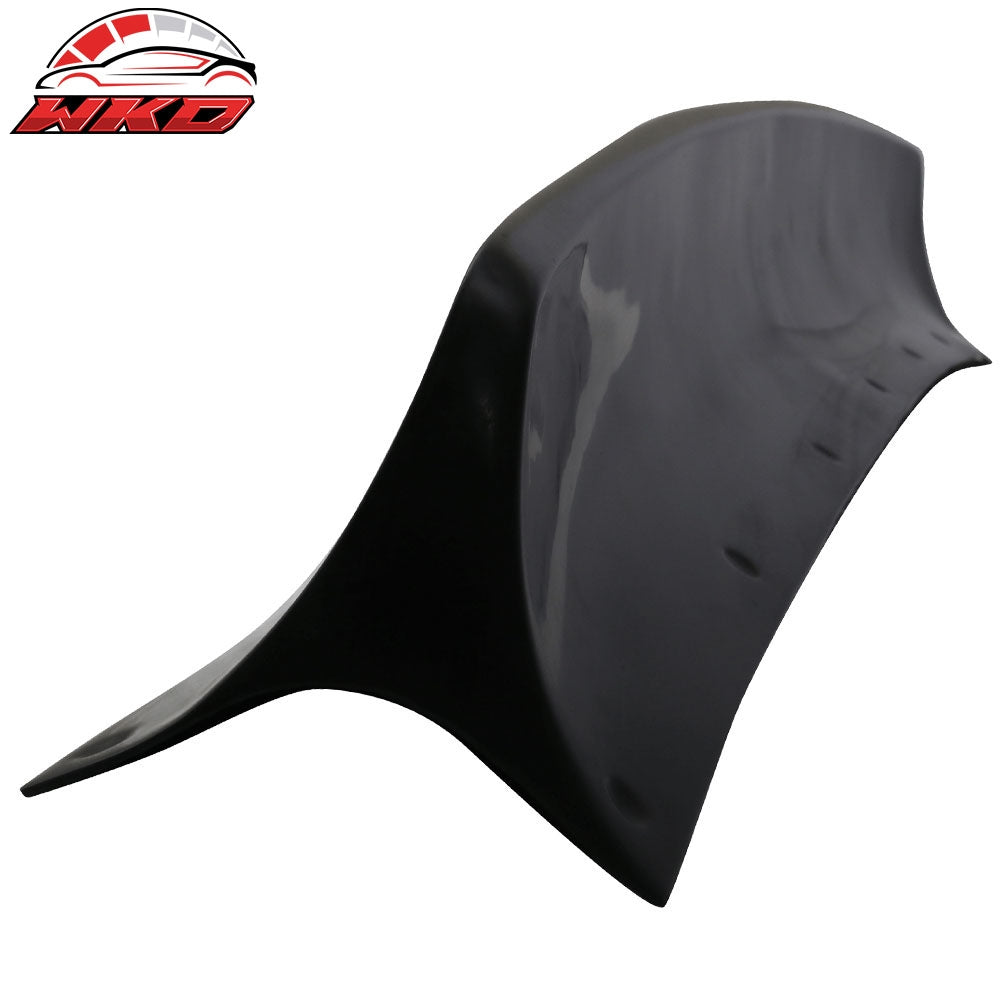 Fits 84-92 BMW E30 RB Style Unpainted Black Trunk Spoiler Wing PU