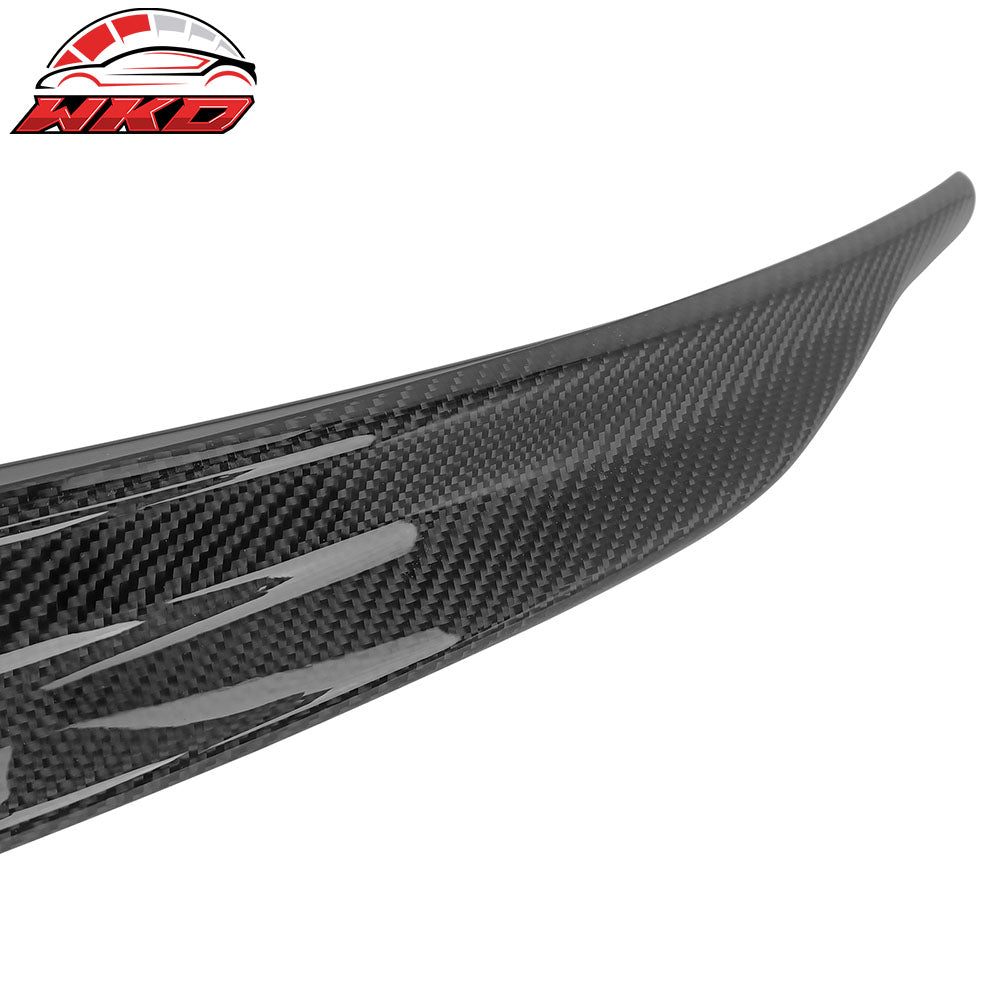 Closeout! Fits 08-17 Mitsubishi Lancer RS Style Carbon Fiber CF Trunk Spoiler