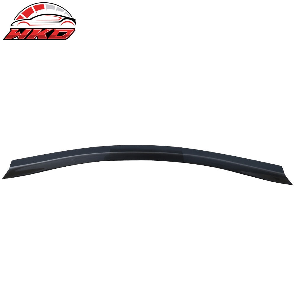 Fits 16-21 Civic Sedan Coupe Top Gurney Flap Trunk Spoiler Transparent Smoke