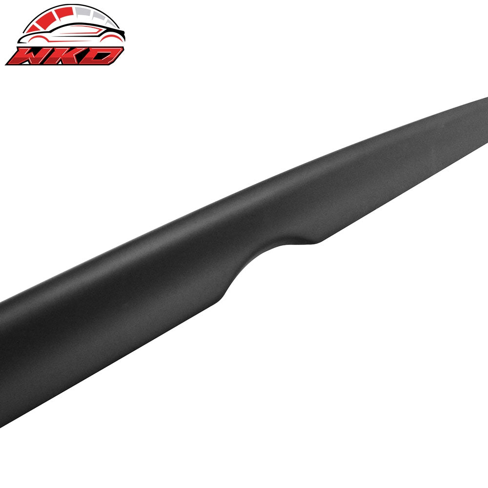 2010-16 Benz E-Class W212 Sedan AMG Style Matte Black Rear Trunk Spoiler Wing | Wholesale - Wikond Auto
