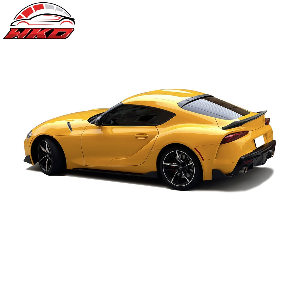 Fits 20-25 Toyota GR Supra 5th MK5 TRD Style Trunk Spoiler Painted #202 Black