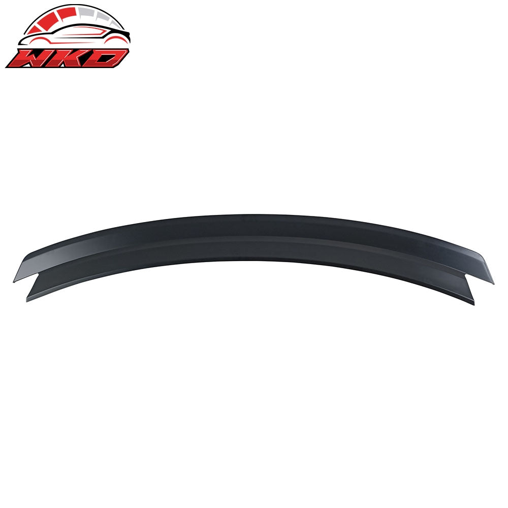 Fits 24-26 Ford Mustang S650 7th Gen R Style Rear Trunk Spoiler Lip Primer Black