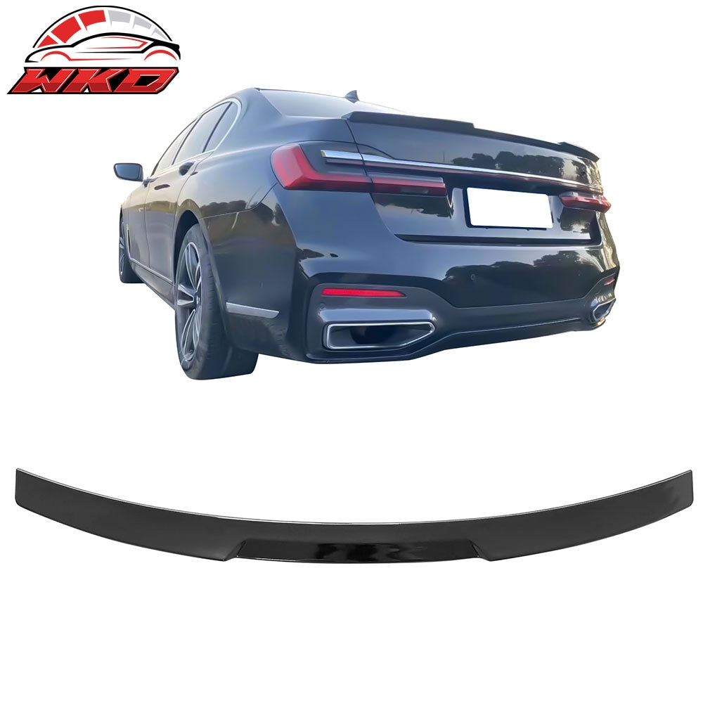 Fits 16-22 BMW G12 7-Series 740i 745e Rear Trunk Spoiler Wing Gloss Black - ABS