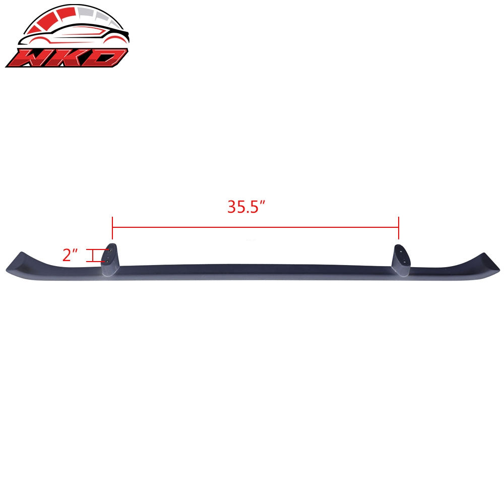 2008-23 Dodge Challenger OE Style Matte Black Rear Trunk Lid Spoiler Wing Lip | Wholesale - Wikond Auto