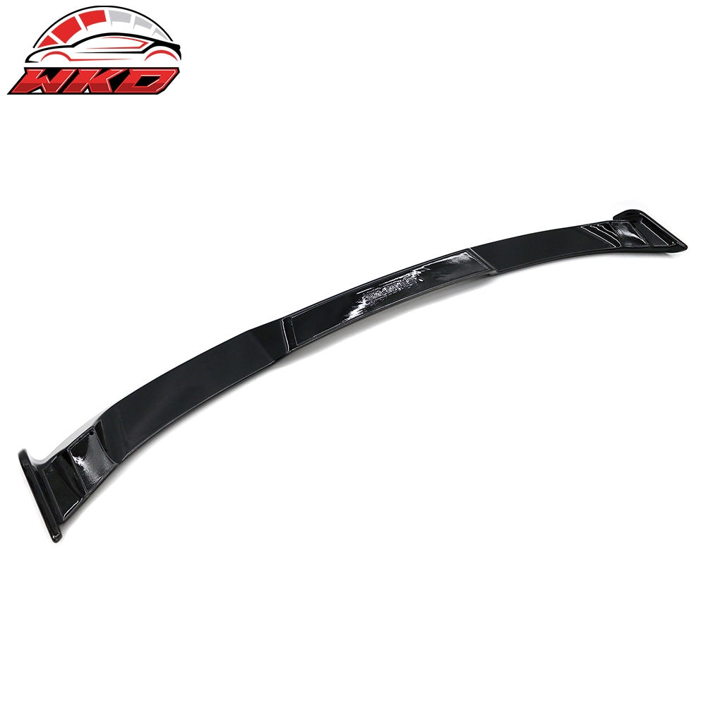 Fits 21-25 Ford Mustang Mach-E IKON V4 Style Rear Trunk Spoiler Wing Gloss Black