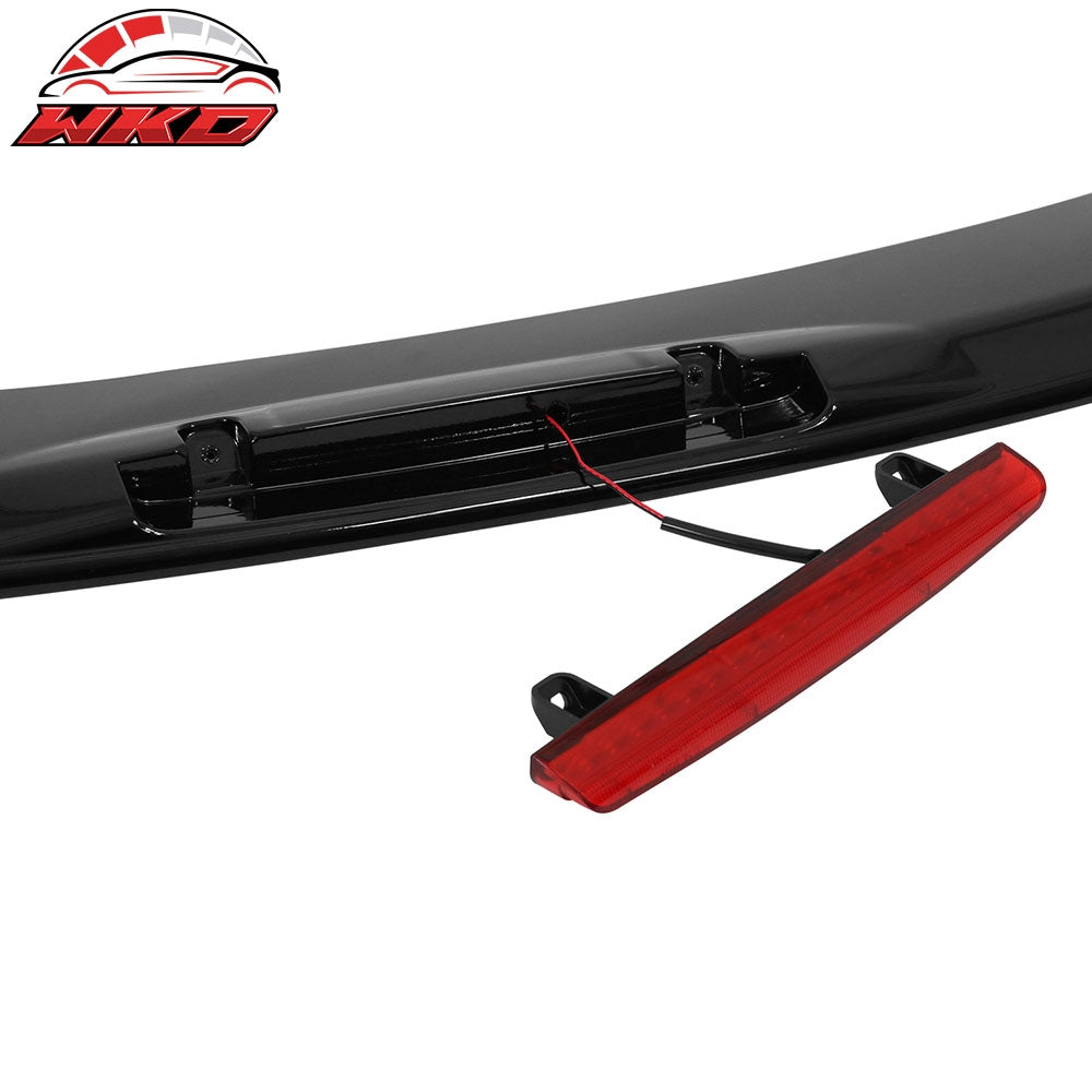 Fits 06-11 Honda Civic Sedan OE Style Trunk Spoiler W/LED Painted #NH731P Black