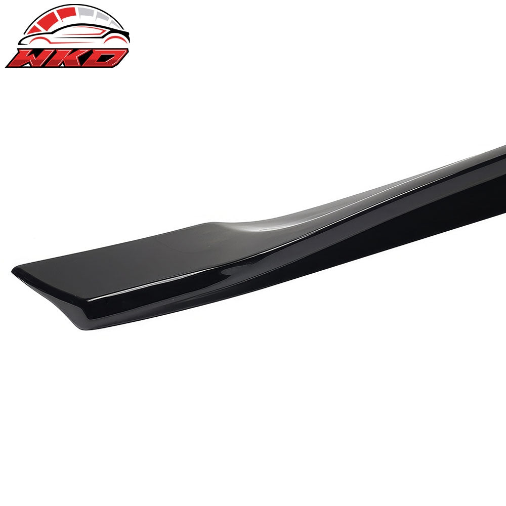 Fits 22-25 Subaru WRX 5th Sedan R Style Gloss Black Rear Trunk Spoiler Wing ABS