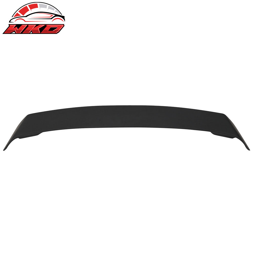 Fit 09-13 Toyota Corolla OE Style Trunk Spoiler & LED Brake Lamp ABS Matte Black