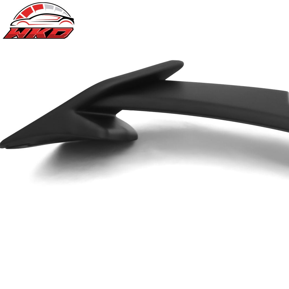 Fits 17-25 Tesla Model 3 GT Style Rear Trunk Spoiler Wing Lip Matte Black ABS