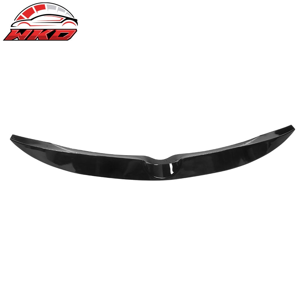 Fits 16-18 Toyota Rav4 IKON ABS Add-on Rear Trunk Spoiler Middle Lip Gloss Black