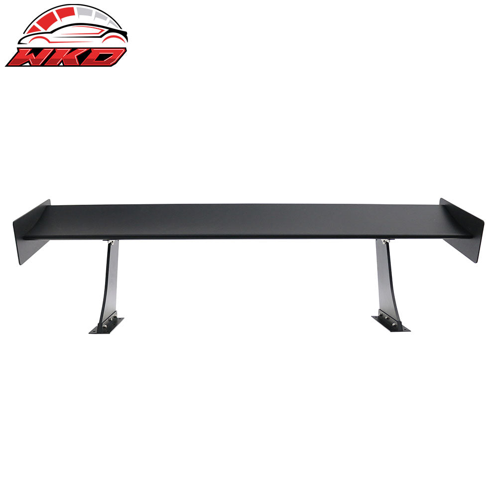 Universal 61" GTC250 Style Trunk Spoiler Rear Racing Wing (V4C Leg + Side Plate)