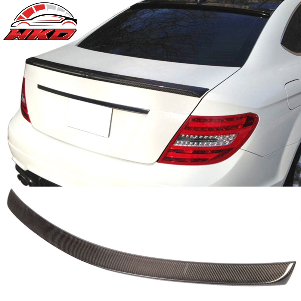 2012-15 Benz C-Class W204 C204 AMG Style Trunk Spoiler Carbon Fiber | Wholesale - Wikond Auto