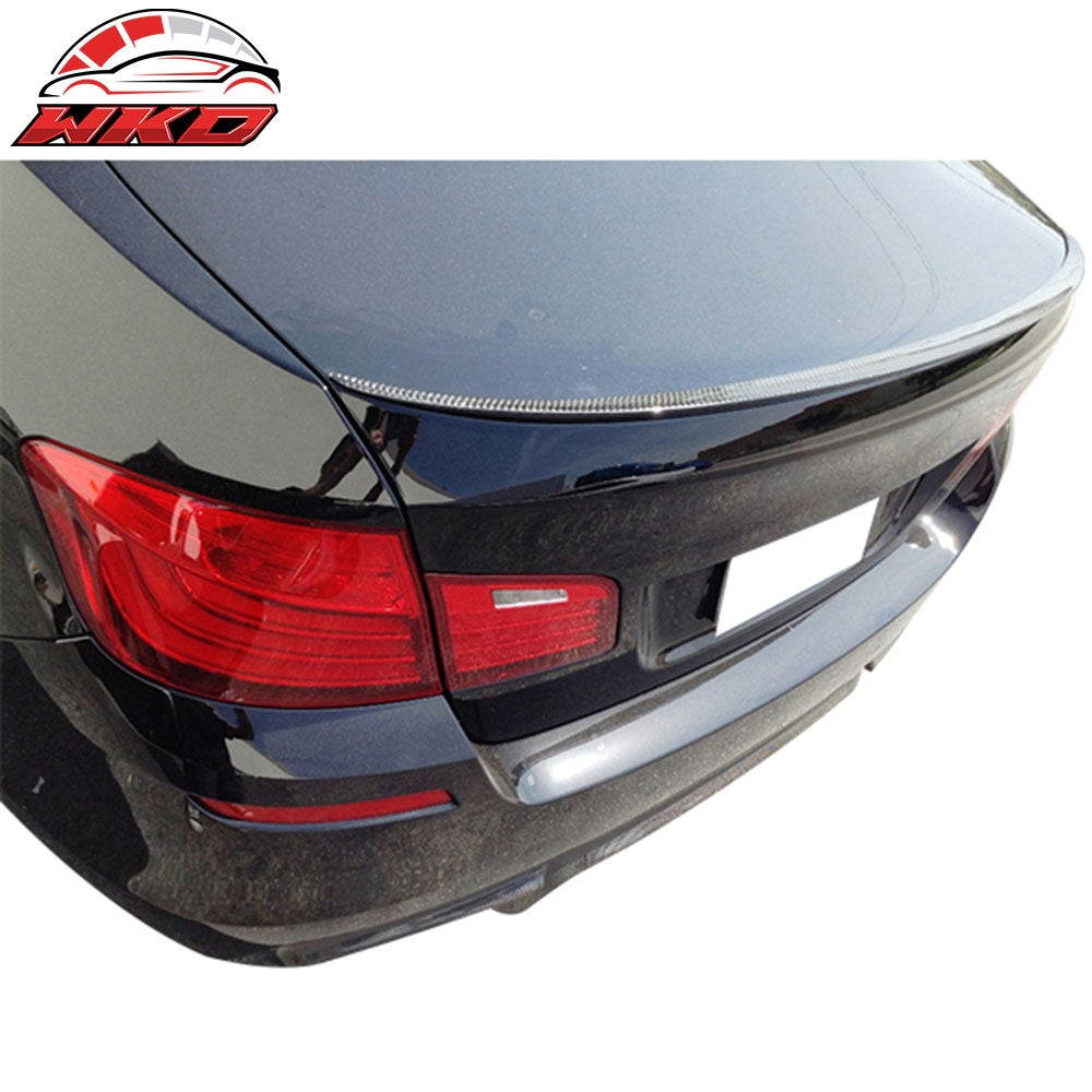 Fits 11-16 BMW 5-Series F10 M5 Style Trunk Spoiler Carbon Fiber