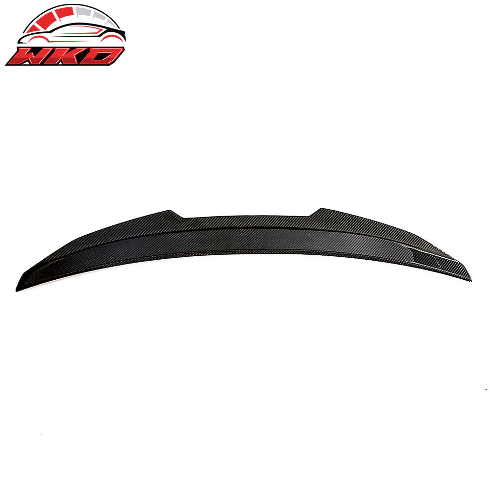 Fits 17-23 BMW G30 5 Series Sedan PSM Style Trunk Spoiler Wing- Dry Carbon Fiber