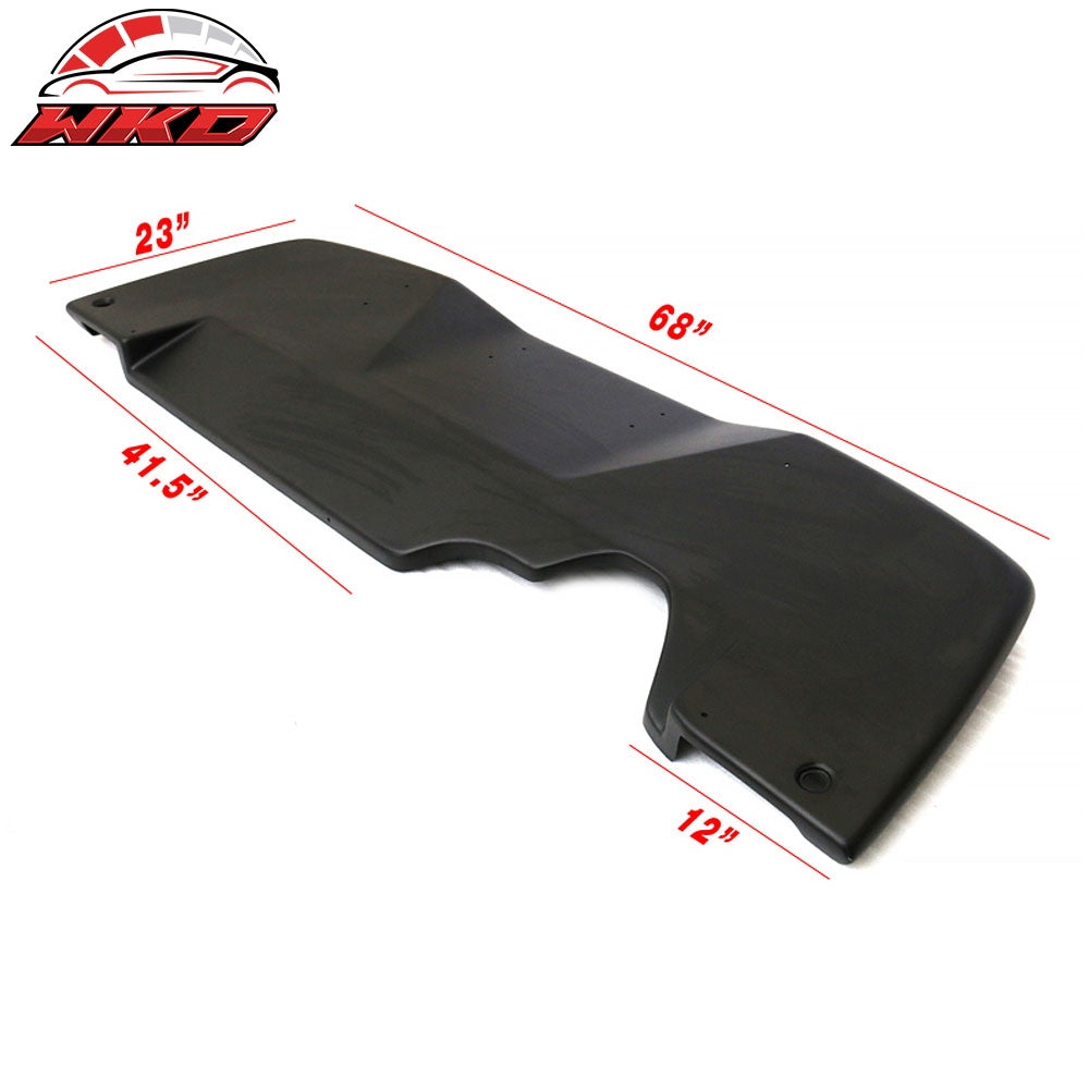 Universal VTX Style FRP Rear Bumper Lip Under Bottom Diffuser