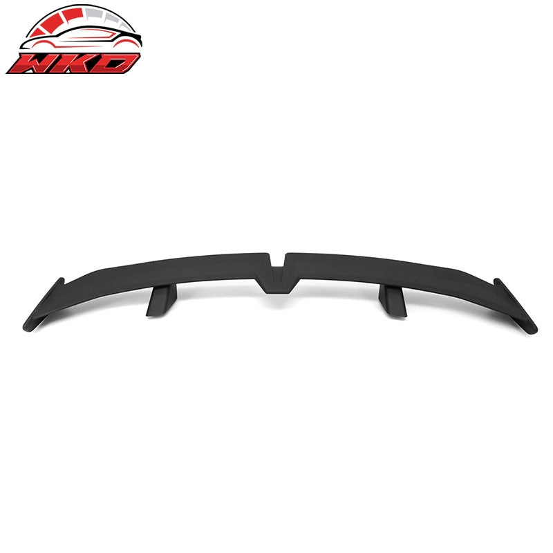 Universal Sedan 54" PRO Style Rear Trunk Spoiler Wing Matte Black Deck Lid ABS