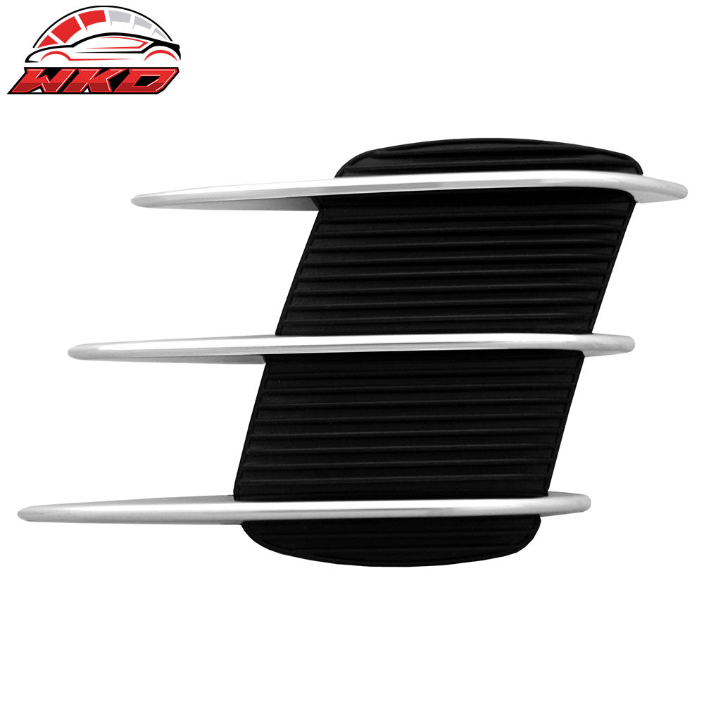 Wholesale Universal 192mmx145mm Auto Car SUV Air Flow Fender Side Intake Vent Decor Chrome