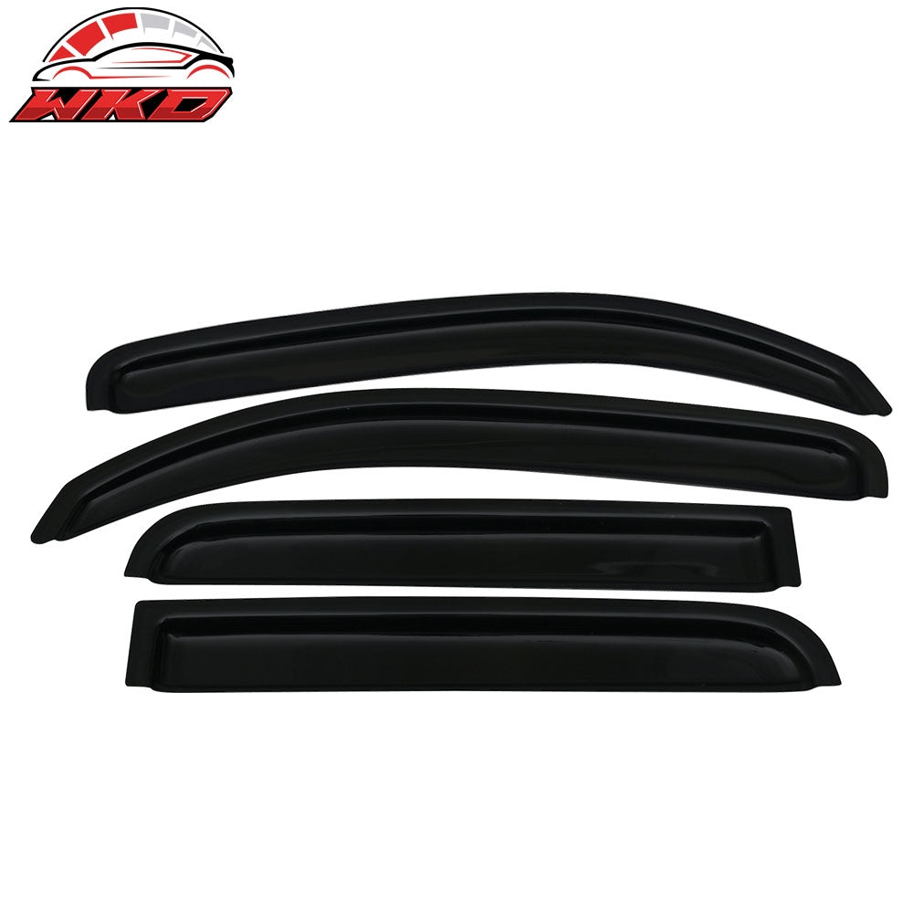 Fits 06-11 Chevy HHR In-Channel Window Visor Sun Rain Guard Vent Deflector 4PC