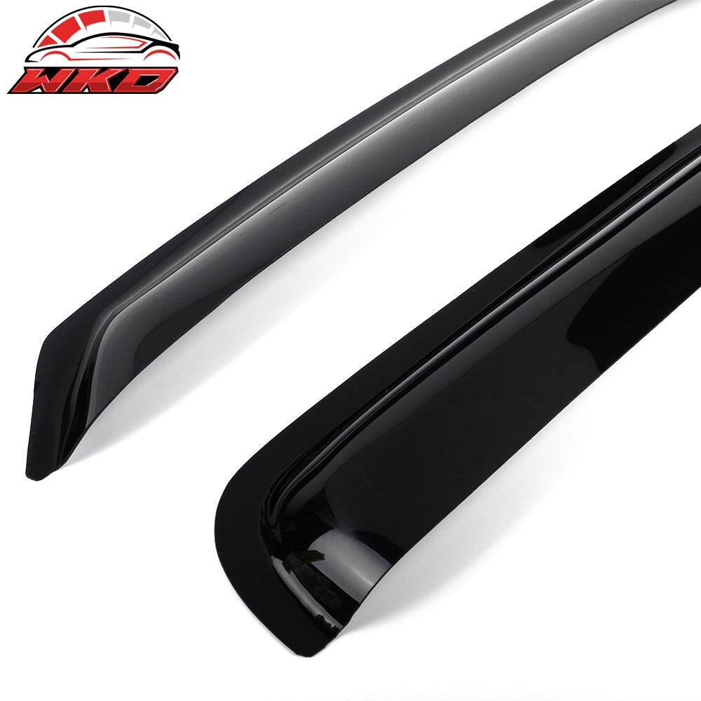 Fits 04-12 Chevy Colorado & GMC Canyon Standard Cab Window Visors Air Deflector