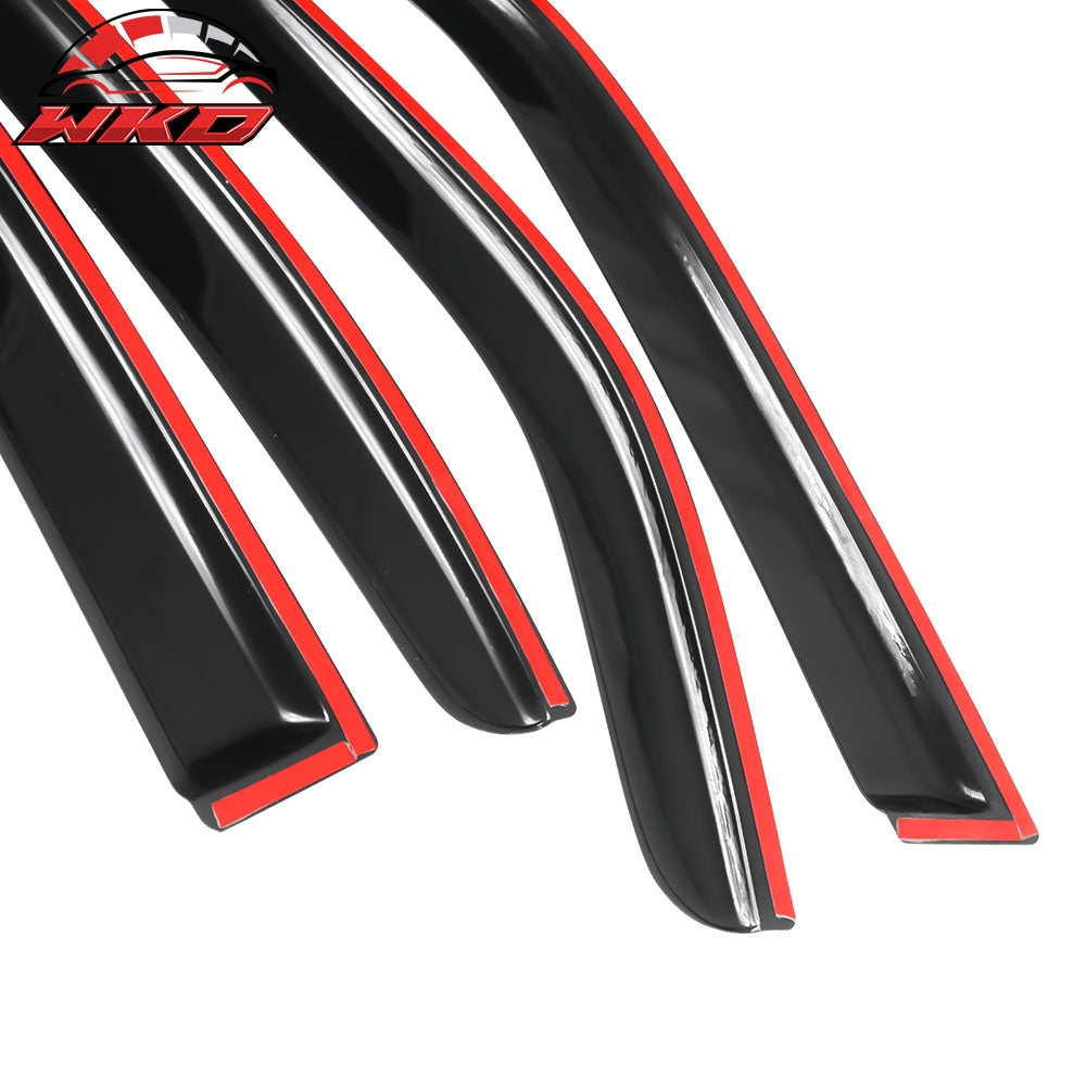 Fits 06-10 Dodge Charger Window Visor Sun Rain Guard Wind Vent Deflector 4PCS