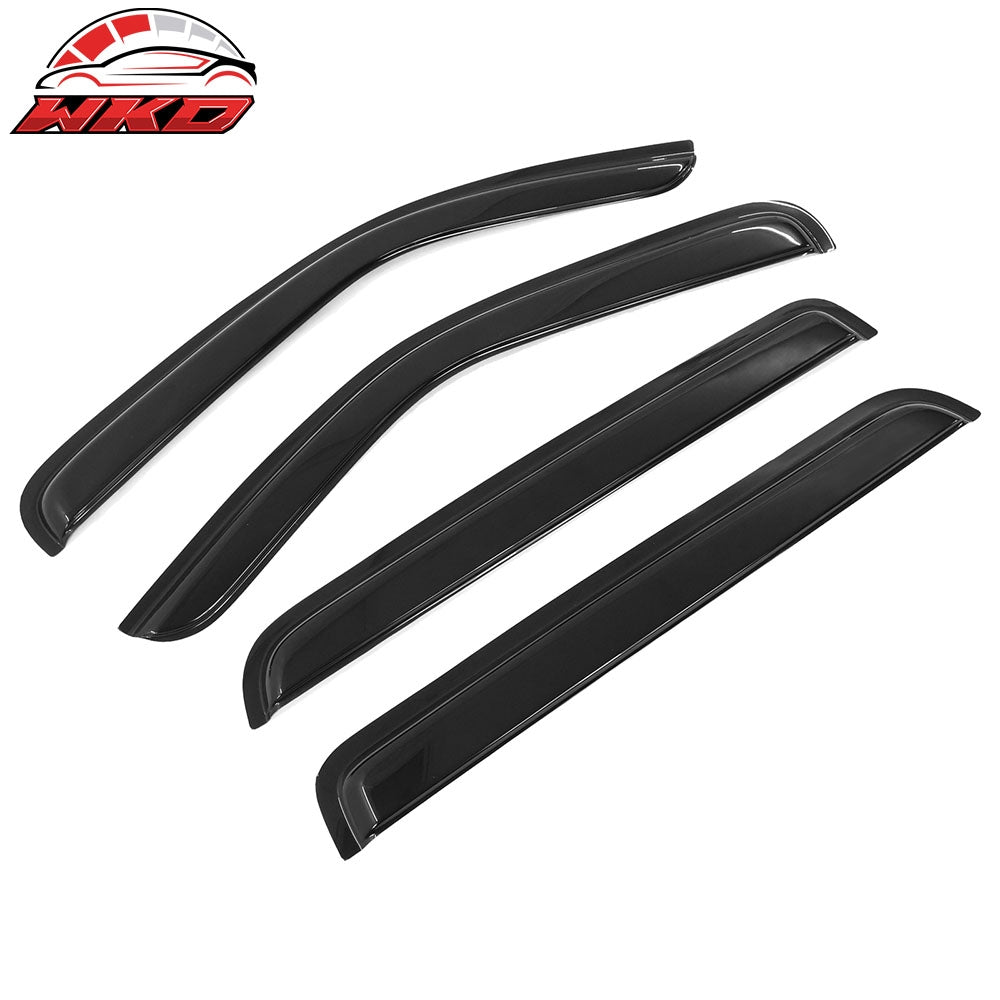 Fits 07-11 Dodge Nitro Window Visors Rain Guard Air Deflector Acrylic 4Pc Set