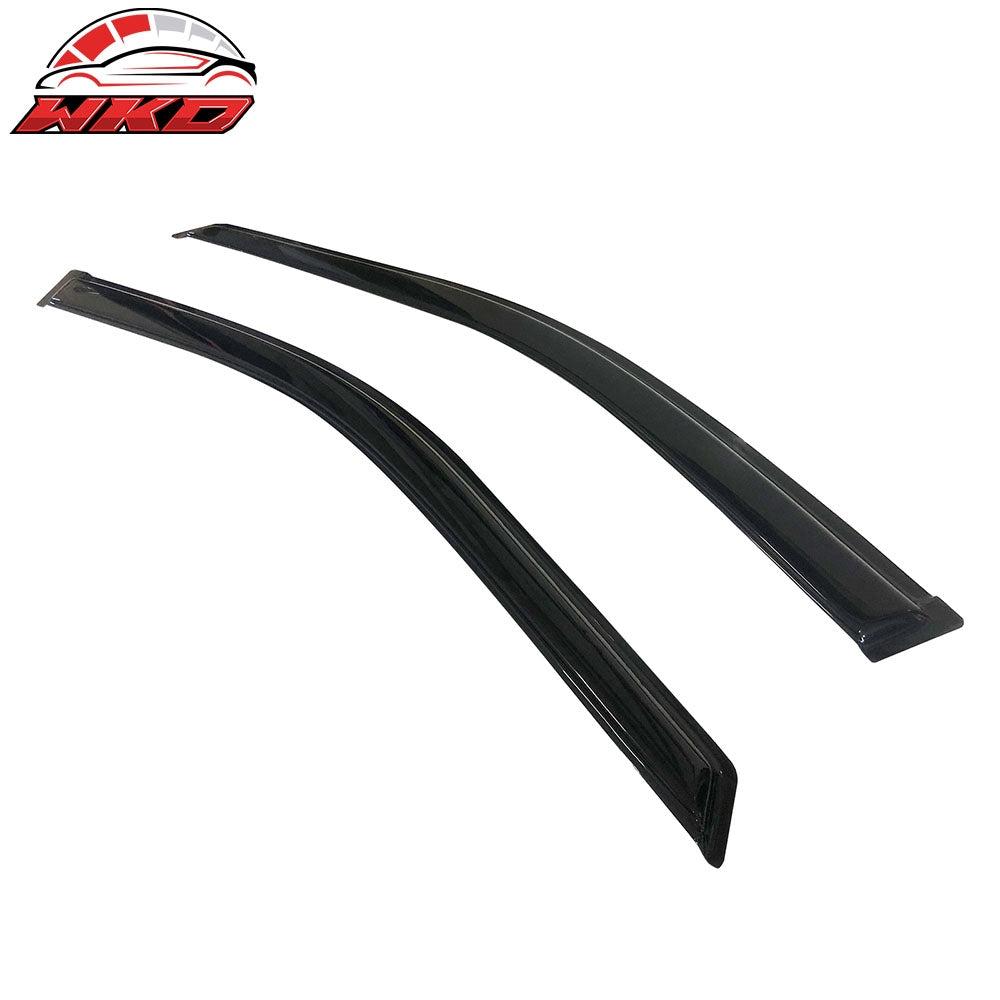 Fits 98-02 Honda Accord 2DR Window Visors Acrylic Sun Rain Guard 2PC Vent Shield