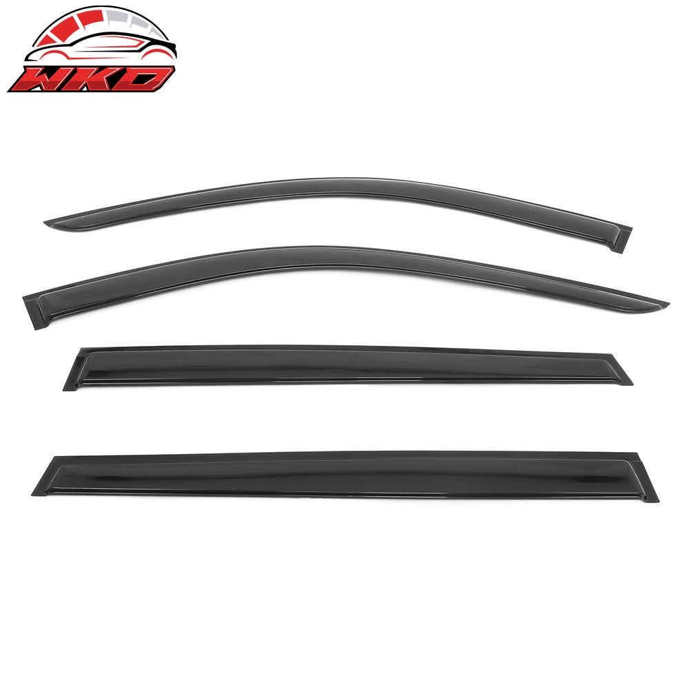 Fits 24-25 Lexus TX350 Toyota Grand Highlander Window Visors Deflectors Tape-On