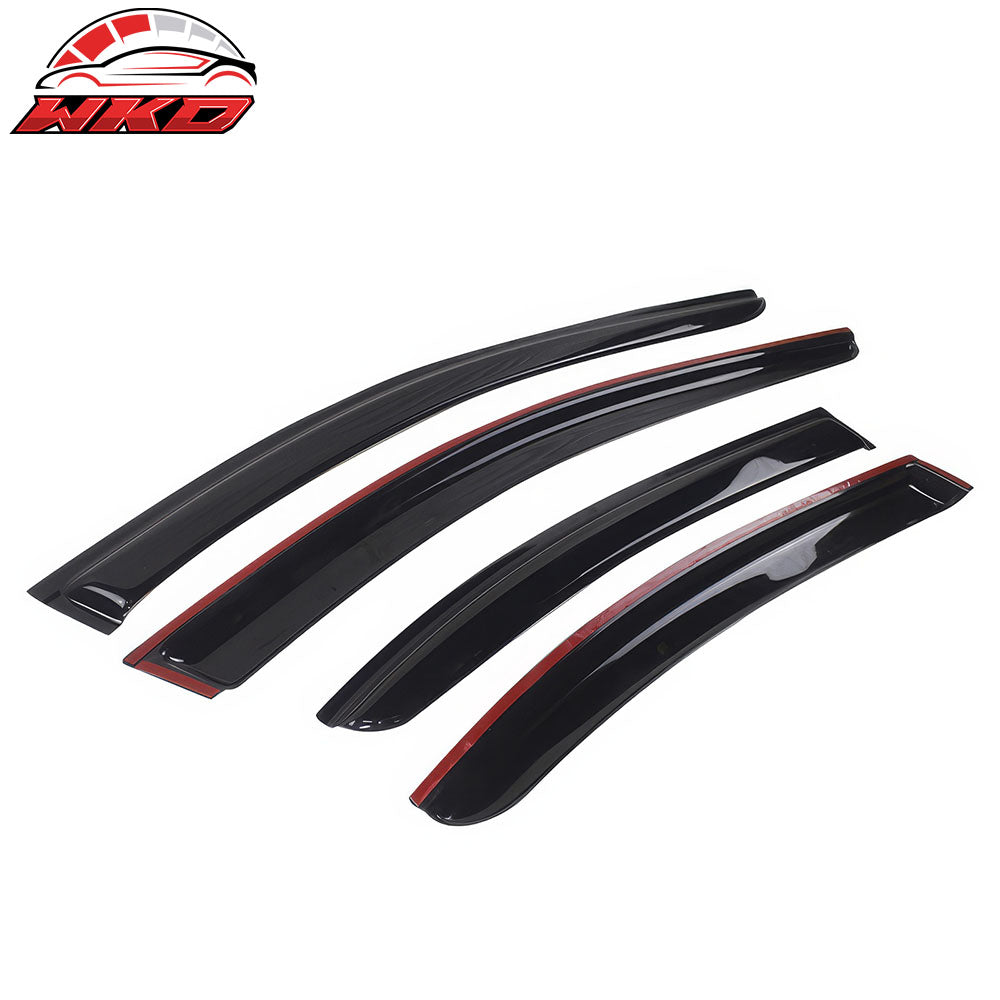 Fits 09-15 Nissan Maxima Acrylic Window Visors Rain Sun Guard Deflector 4PC Set