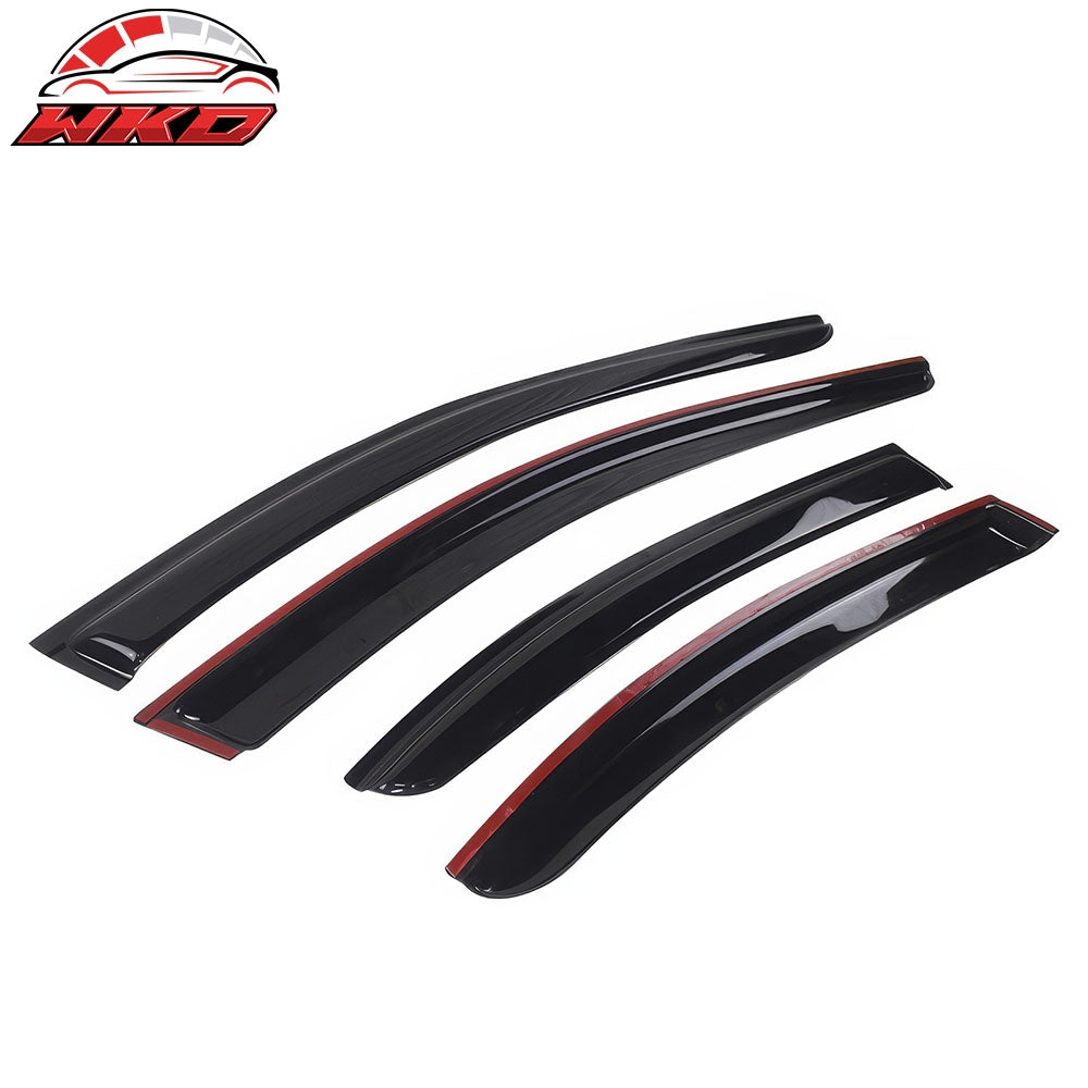 Fits 09-15 Nissan Maxima Acrylic Window Visors Rain Sun Guard Deflector 4PC Set