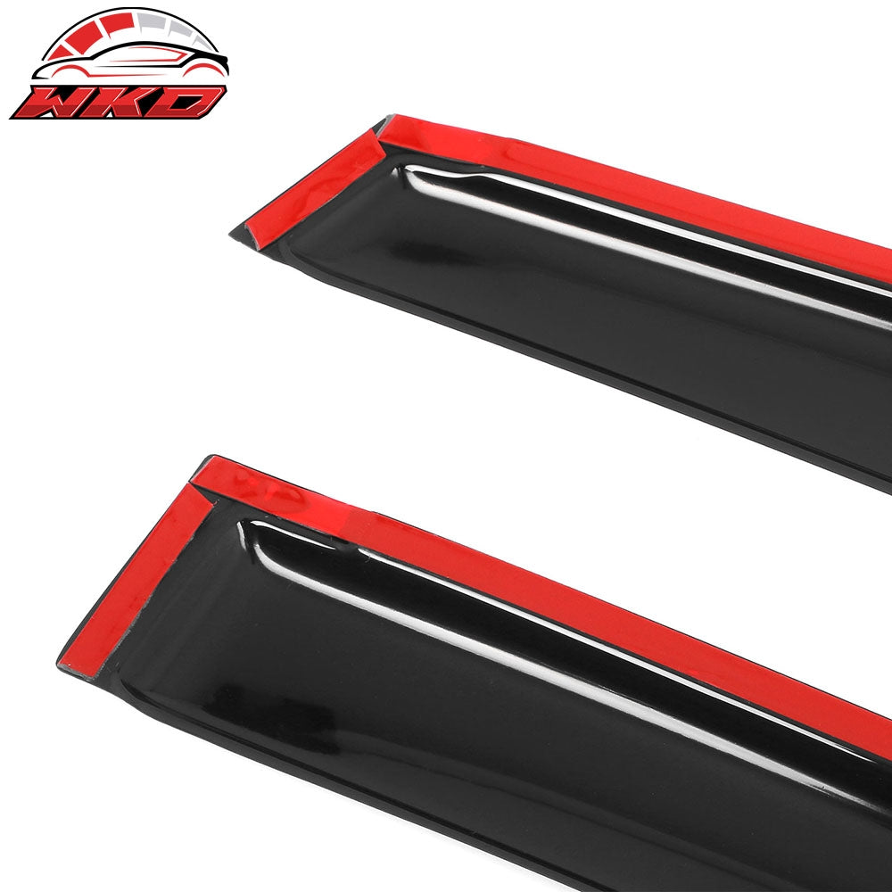 Fits 18-23 Subaru Crosstrek & 17-23 Impreza Hatchback Tape on Window Visor Guard