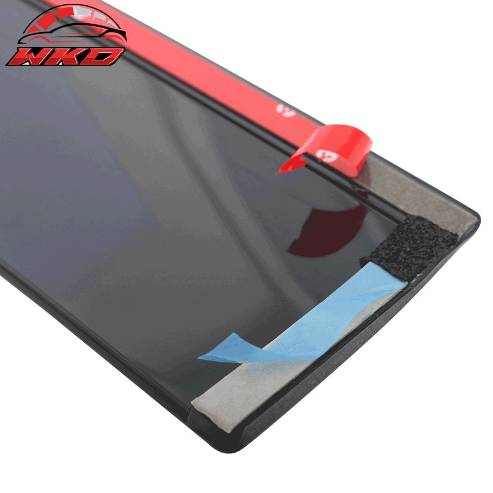 Fits 16-22 Toyota Prius & Prius Prime Polycarbonate Window Visors 4Pc Set