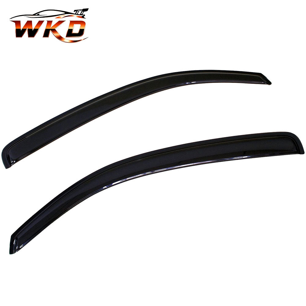 Fits 05-15 Toyota Tacoma Standard Cab Acrylic Window Visors Sun Guard 2Pc Set