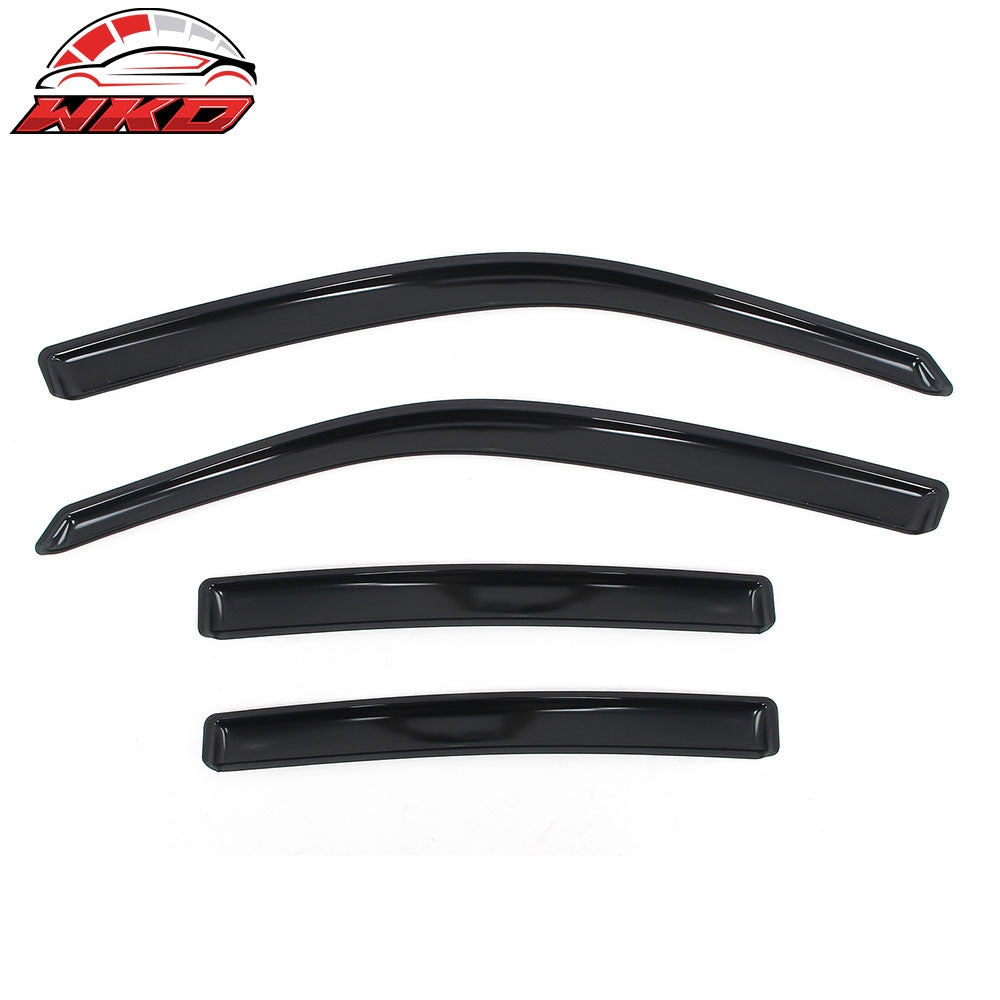 Fits 11-23 Dodge Charger Window Visors Acrylic In-Channel Rain Wind Shade 4PCS