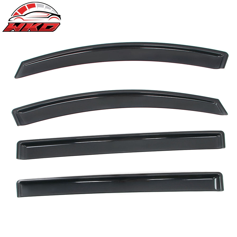 Fits 18-25 Honda Odyssey Window Visors In Channel Deflectors Rain Vent Guard 4PC